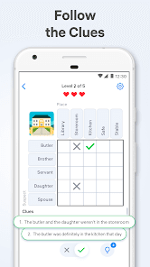 Logic Puzzles - Clue Game