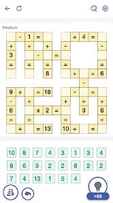 Math Puzzle Games - Cross Math