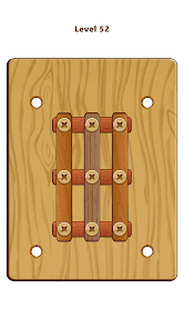 Wood Nuts & Bolts Puzzle